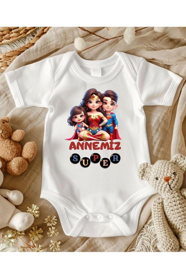 Lupi İsimli Bebek Zıbın Anne Yenge Teyze Dayı Amca Yazılı Bebek Hediye - Image 1