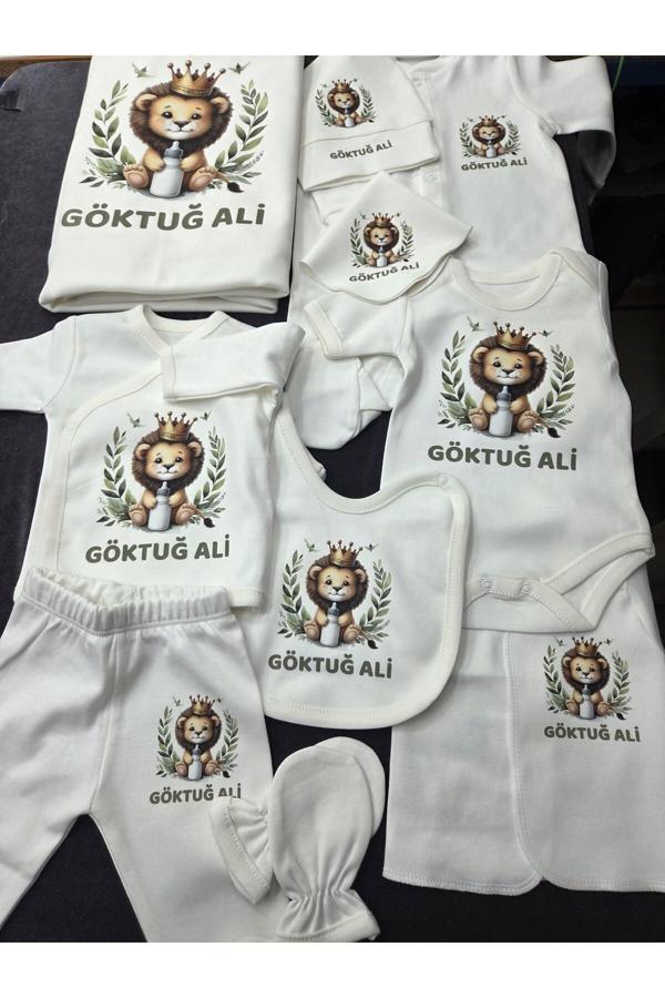 Lupi İsimli Aslan Temalı Hastane Çıkışı Seti - Image 1