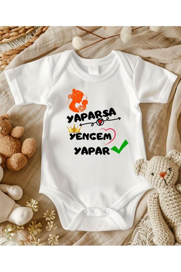 Lupi Yenge Yazılı Bebek Zıbın İsimli Zıbın Anne Yenge Teeyze Amca Annane Babanne Yazılı - Image 1
