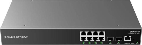 Grandstream GWN7801P 8-Port Yönetilebilir Poe Switch - Image 1