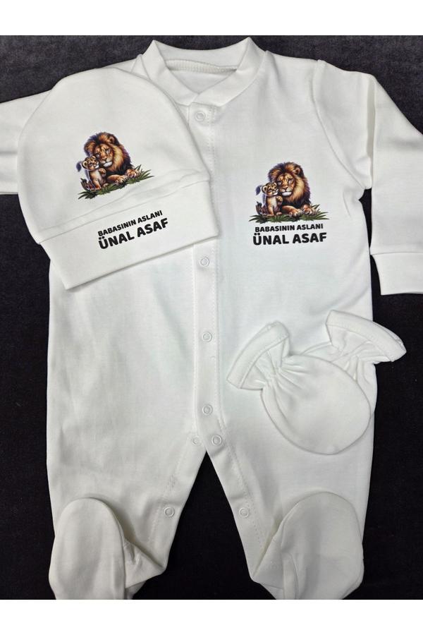 Lupi Bebek İsimli Tulum İsimli Hastane Çıkışı Yenidoğan Hediye - Image 1