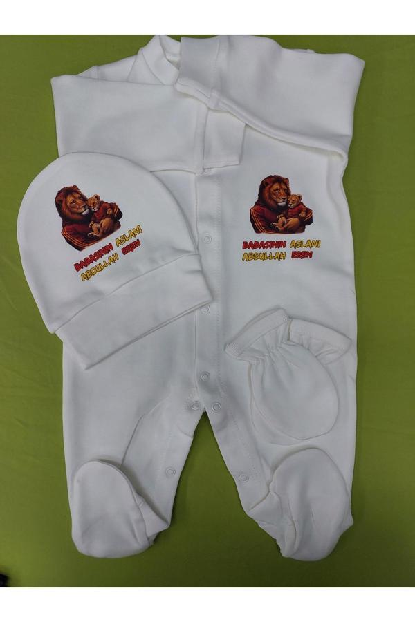 Lupi Bebek Zıbın İsimli Hediye Yenidoğan Amca Dayı Hediye - Image 1