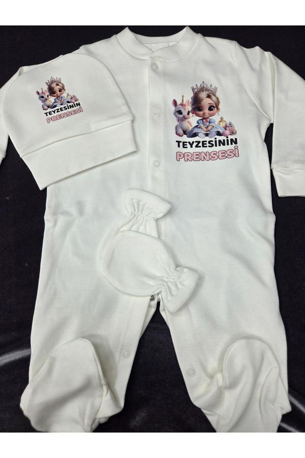 Lupi Teyze Yazılı Bebek Tulum - Image 1