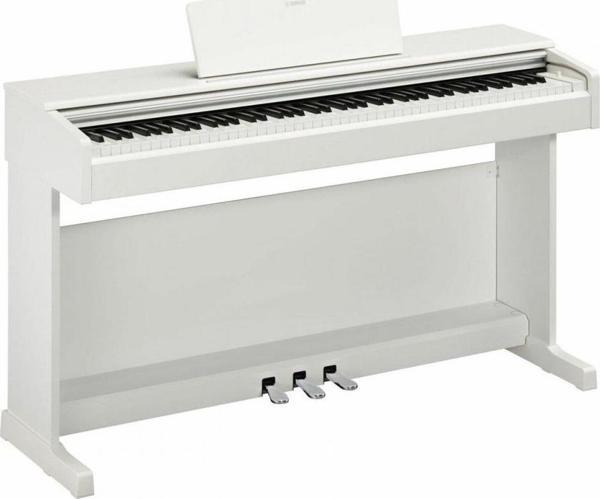 Yamaha YDP145WH Dijital Piyano (Beyaz) (TABURE+KULAKLIK) - Image 1