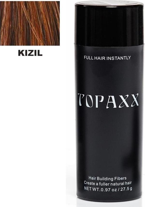Topaxx Kızıl/auburn Dolgunlaştırıcı Saç Fiber Topik Tozu 27,5 gr - Image 1