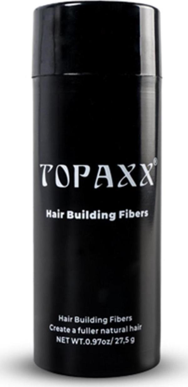Topaxx Siyah/black Dolgunlaştırıcı Saç Fiber Topik Tozu 27,5 gr - Image 1