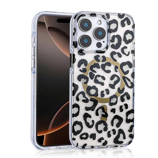 iPhone 16 Pro Max Uyumlu Kılıf Magsafe Şarj Özellikli KHYR Jago Kapak-Siyah - Image 1