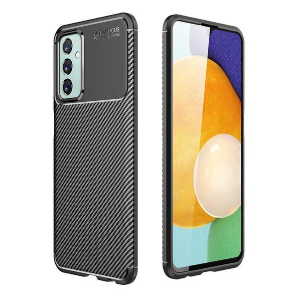 Galaxy M23 Kılıf KHYR Negro Silikon Kapak - Siyah - Image 1