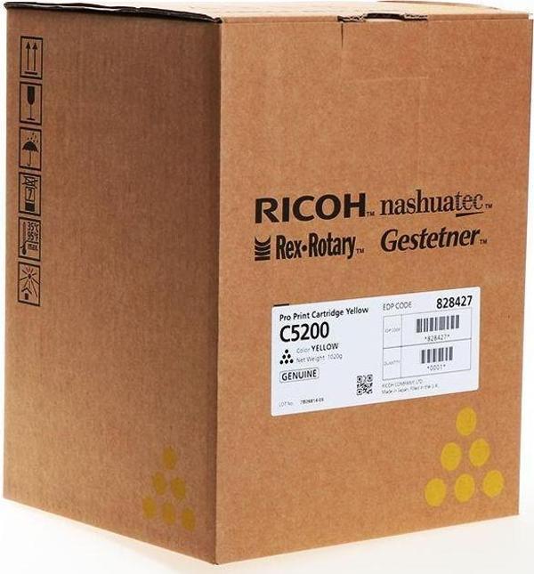 Ricoh C5200Y Yellow Sarı Orjinal Fotokopi Makinası Toneri Pro C5200 - Image 1