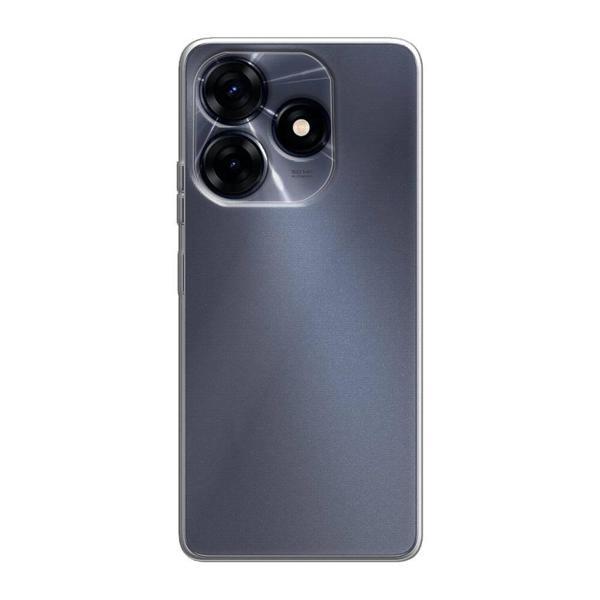 Tecno Spark 10C Kılıf KHYR Süper Silikon Kapak - Renksiz - Image 1