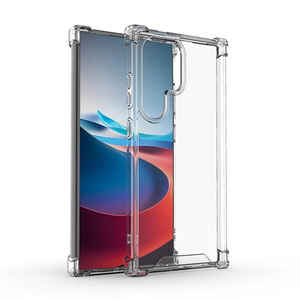 Galaxy S24 Ultra Kılıf KHYR Nitro Anti Shock Silikon - Renksiz - Image 1