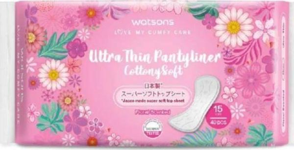 Cottony Soft Günlük Ped Ultra Ince Çiçek Kokulu 40 Adet - Image 1