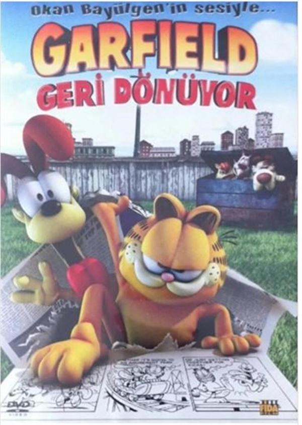 Garfield Geri Dönüyor - Garfield Gets Real ( Türkçe Dublaj ) ( Ambalajında - Sıfır ) DVD - Image 1
