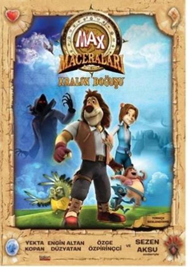 Max Maceraları: Kralın Doğuşu - Max Begins: Paddle Pop Adventures ( Türkçe Dublaj ) ( Ambalajında - Sıfır ) DVD - Image 1