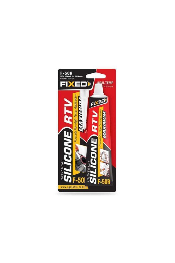 Sgs Rtv Yüksek Isı Silikonu 50Gr – Kırmızı Isıya Dayanıklı Conta Ve Sızdırmazlık Silikonu - Image 1