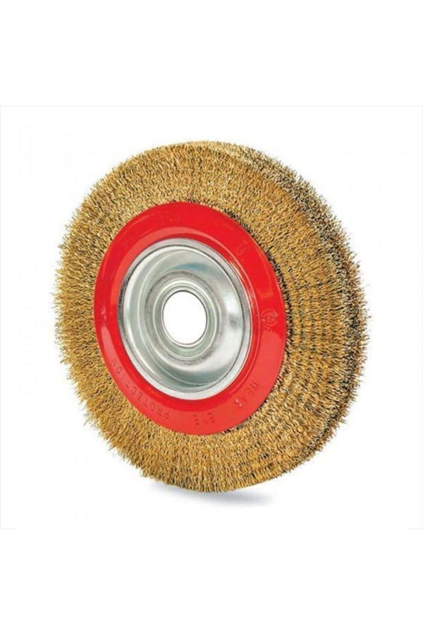 Nimaster Saçaklı Sarı Telli Dairesel Fırça 150 Mm - Image 1