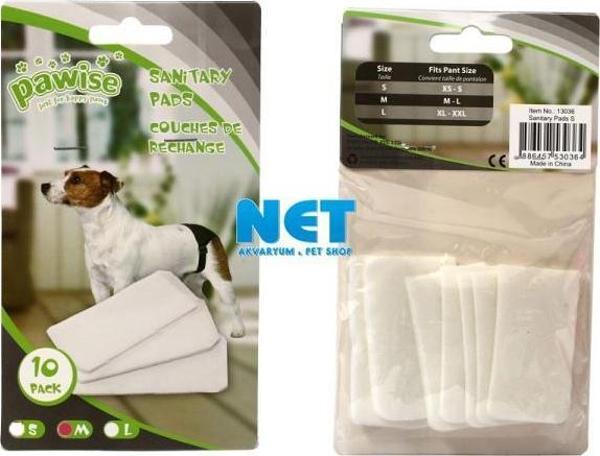 Pawise Köpek Külot Pedi L Boy 10 Lu Paket 13037 - Image 1