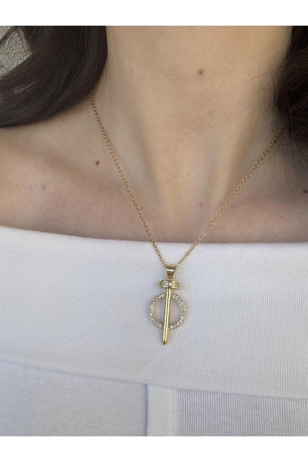 Atelier Emine Çivi Tasarım Kolye - Image 1