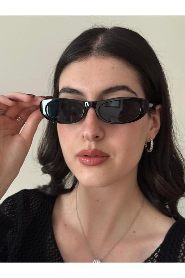 Atelier Emine Cat Eye Siyah Güneş Gözlüğü - Image 1