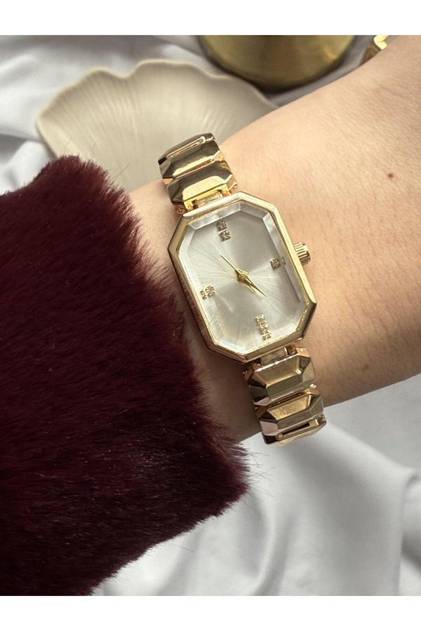 Atelier Emine Gold Baklalı Şık Saat - Image 1
