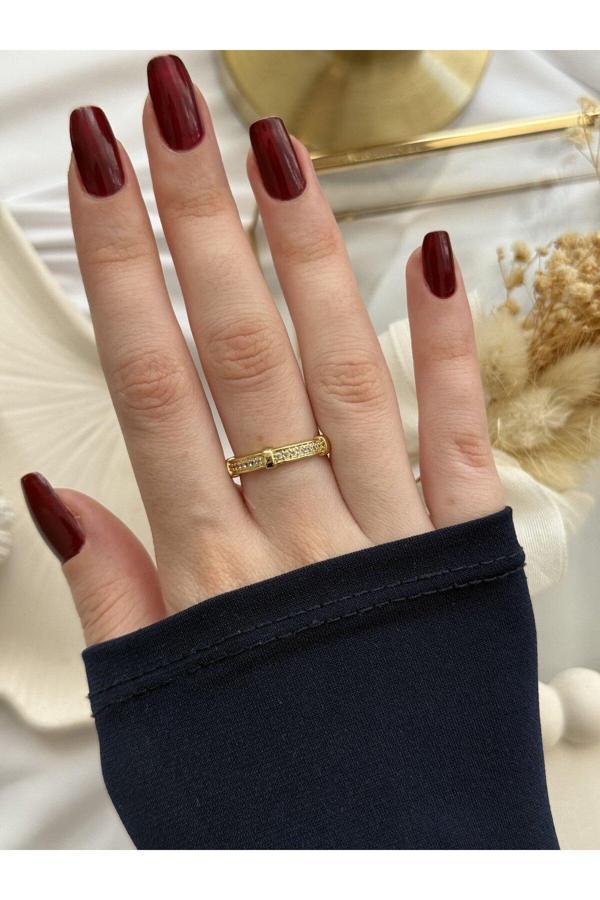 Atelier Emine Taş Detaylı Zarif Yüzük - Image 1