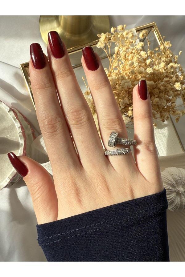 Atelier Emine Silver Çivi Model Yüzük - Image 1