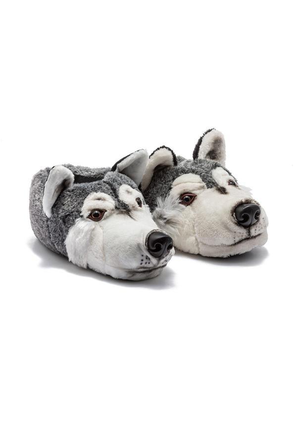 TWIGY TW SIBERIA GRİ ERKEK HAYVANLI PANDUF 41/46 - Image 1