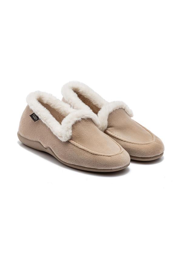 TWIGY TW COMFY BEJ KADIN EV AYAKKABI 37/41 - Image 1