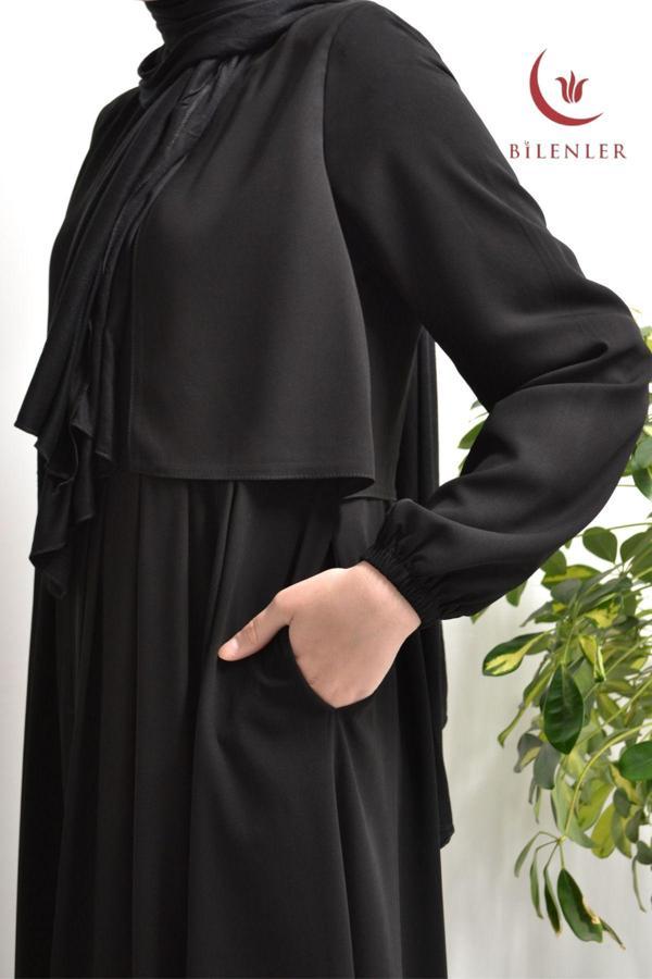 Medine İpeği Cepken Model Ferace - Image 1