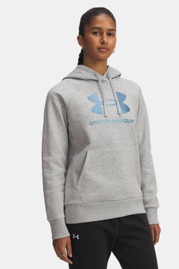 Under Armour UA Rival Flc Shimmer Hdy Kadın Sweatshirt - Image 1