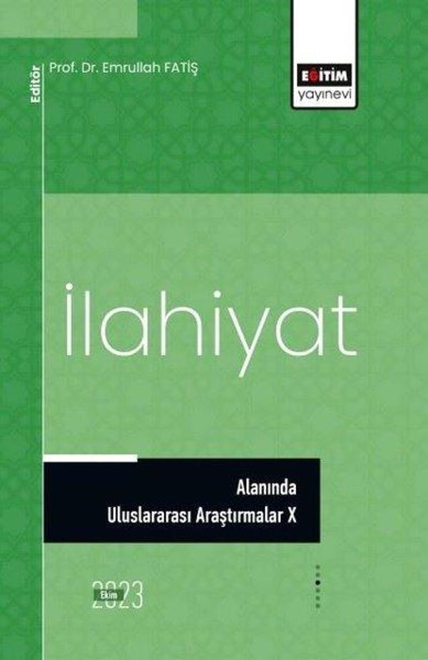 İlahiyat Alanında Uluslararası Araştırmalar 10 - Eğitim Yayınevi - Image 1