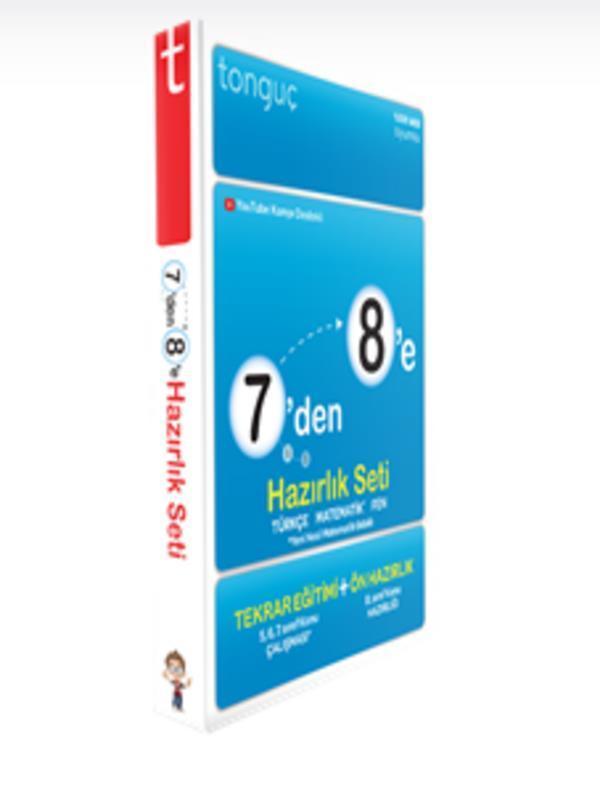 Tonguç Akademi 7 den 8 e Hazırlık Seti - Tonguç Yayınları - Image 1