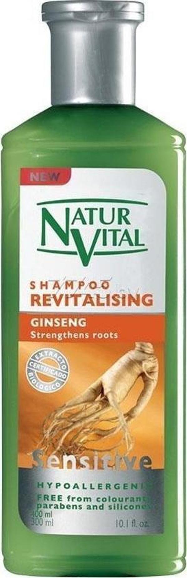 Natur Vital Sensitive grinsengr Shampoo 300 ml. - Image 1