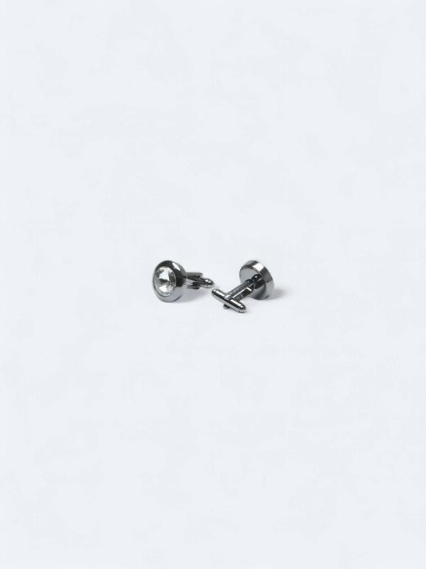 Beyaz Prinç Kol Düğmesi - Image 1