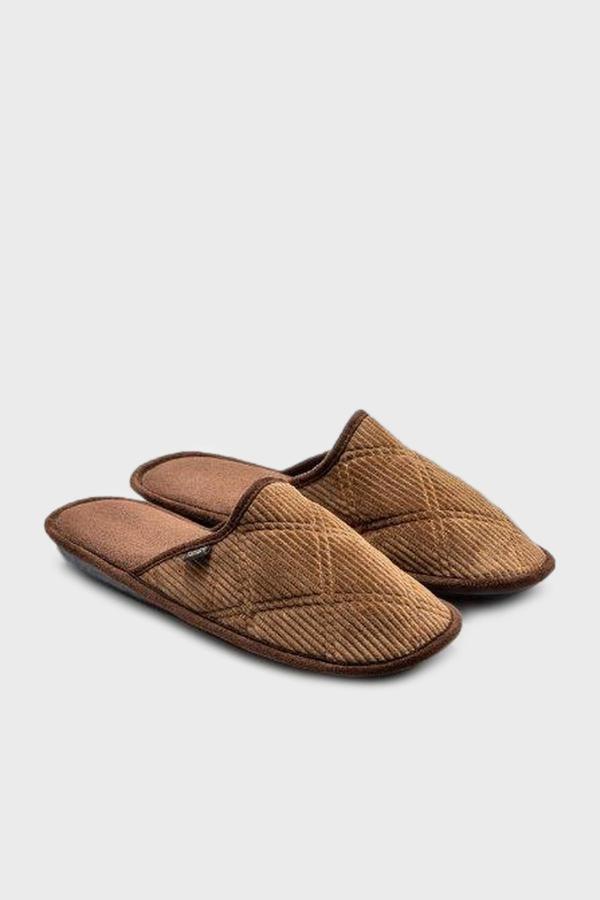 Twigy Tw Roger Ev Erkek Terlik AA0479 KAHVE - Image 1