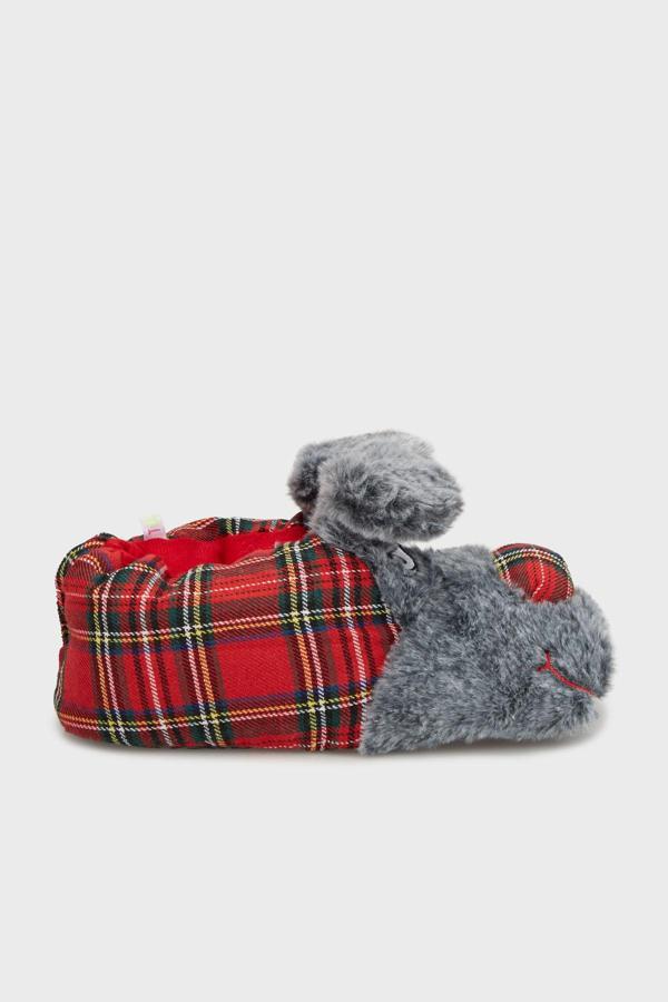 Twigy Tw Zizu Sessiz Taban Hayvanlı Erkek Panduf GG0506 GRİ - Image 1