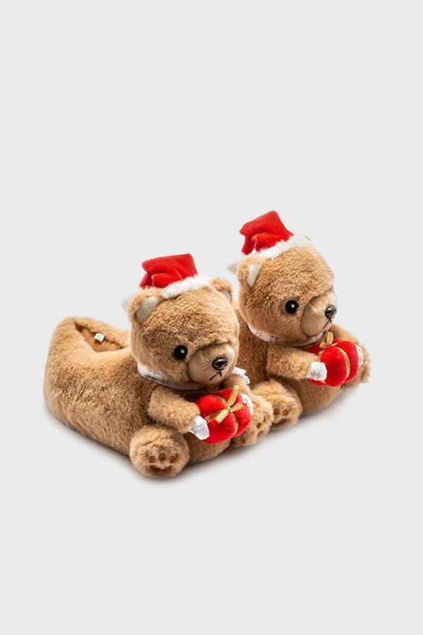 Twigy Twi Regalo Sessiz Taban Kız Çocuk Panduf CC0627A KAHVE - Image 1