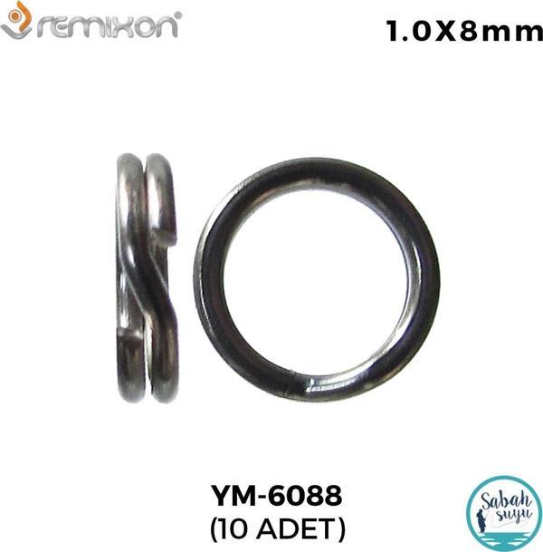 Remixon YM-6088 Split Ring Halka 1.0X8mm (10Ad) - Image 1
