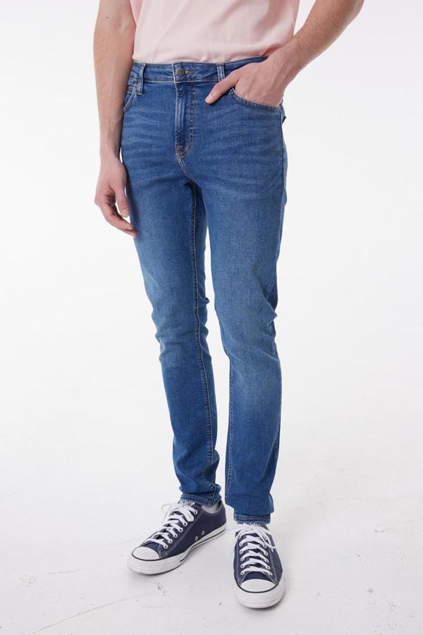 Lee Pamuklu Skinny Fit Düşük Bel Dar Paça Jeans Erkek Kot Pantolon L736A HKR AÇIK MAVİ - Image 1