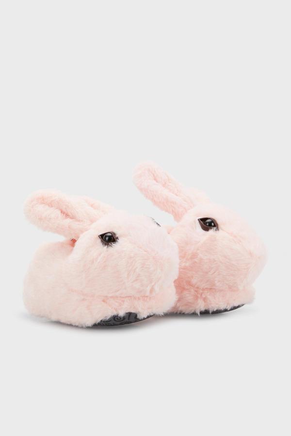 Twigy Tw Zulu Sessiz Taban Kız Çocuk Panduf AA0704 PEMBE - Image 1