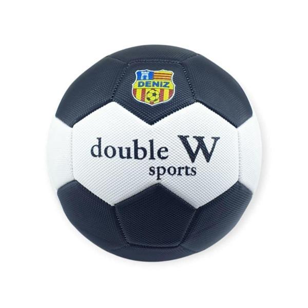 Futbol Topu Dikişli 420 gr No:5 - FB-660-SİYAH - Image 1