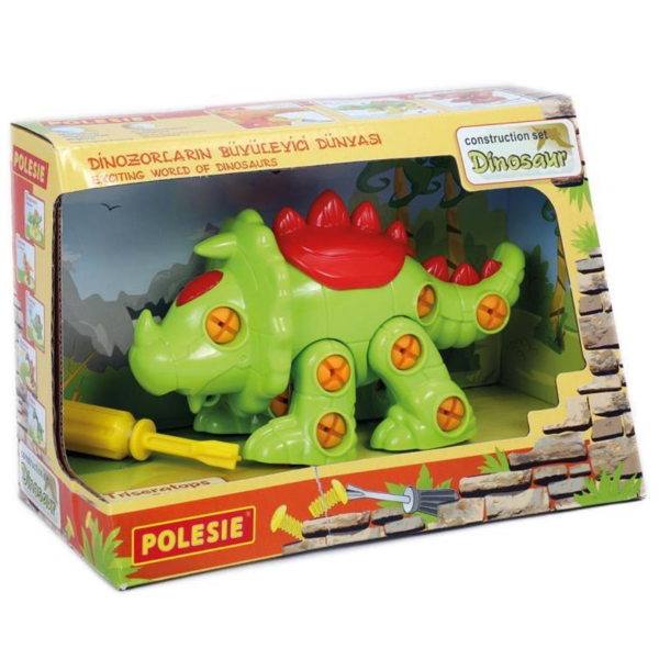 Polesie Sök Tak Dinozor Triseratops 32 Parça - POL-76816 - Image 1