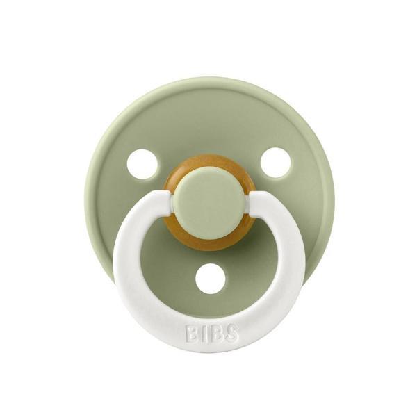 Bibs Colour Kauçuk Emzik 6-18 Ay Sage Glow - Image 1