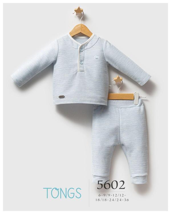 Tongs Baby Classic Bear 2'li Takım 5602 Mavi - Image 1