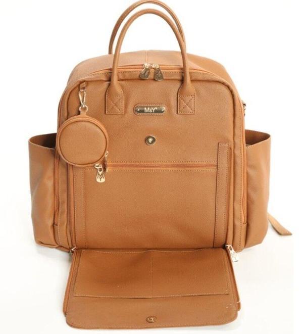 M&Y Maia Anne Bebek Bakım Sırt Çantası 7310 Taba - Image 1