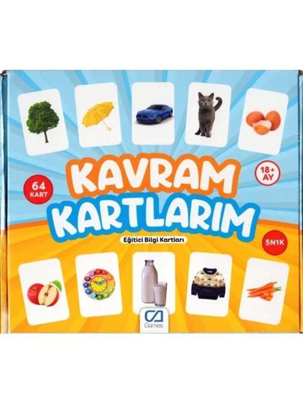 Games Kavram Kartlarım 64 Kart 5175 - Image 1