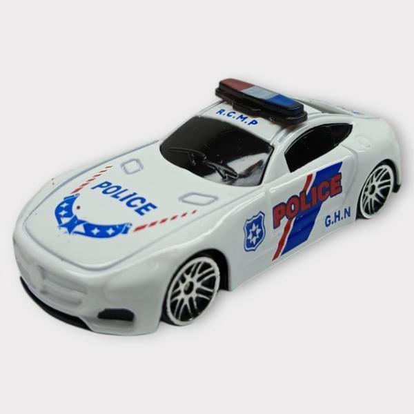 Metal Mini Polis Arabası  8 cm - Polis - 8 - Image 1