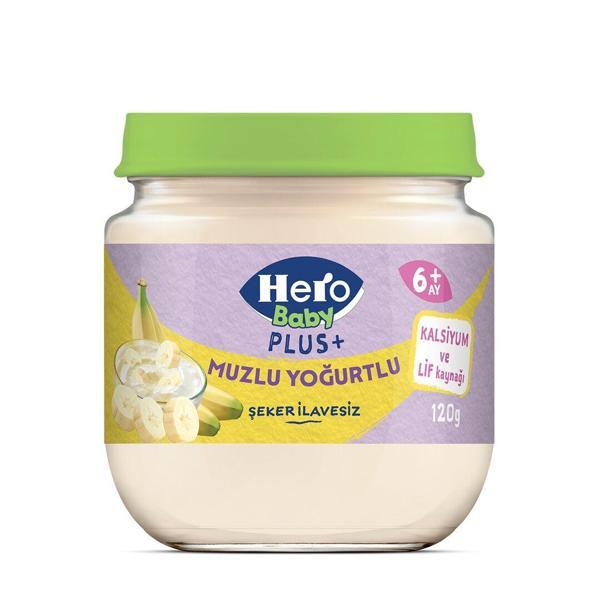 Hero Baby Muzlu Yoğurtlu Kavanoz Mama 120 Gr - Image 1