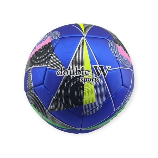 Futbol Topu Dikişli 420 gr No:5 - FB-490-MAVİ - Image 1