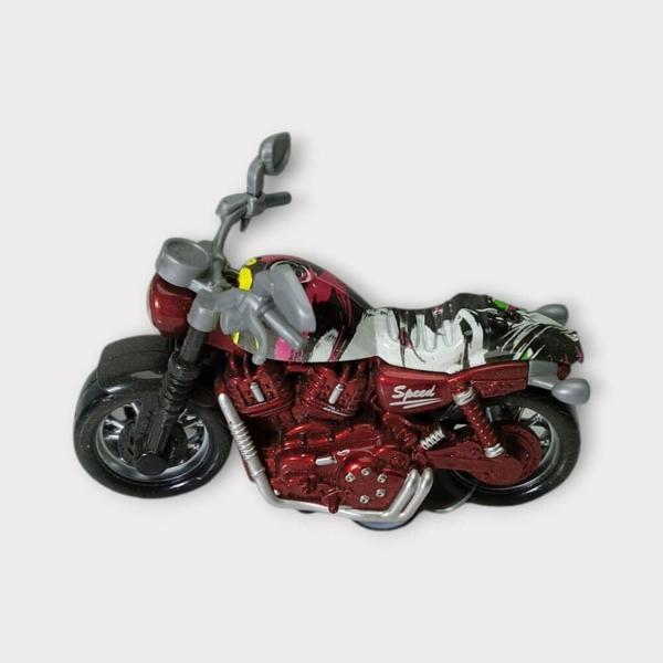 Çek Bırak Custom Motorsiklet 9 Cm - Kırmızı - Image 1